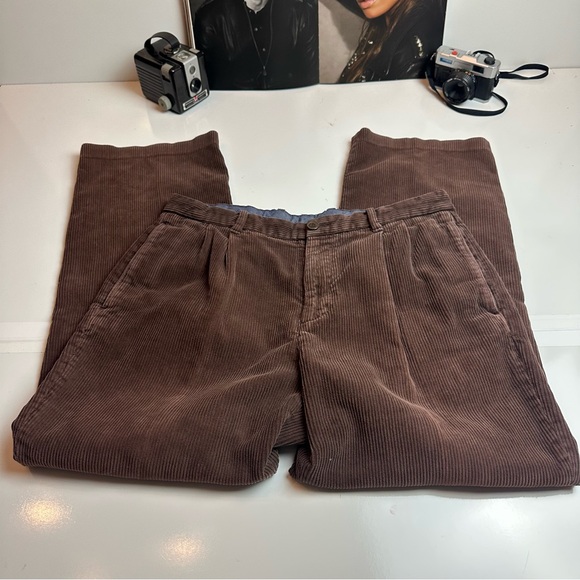 Joseph Abboud Other - Joseph Abboud Men's Rich Brown Corduroy Trousers